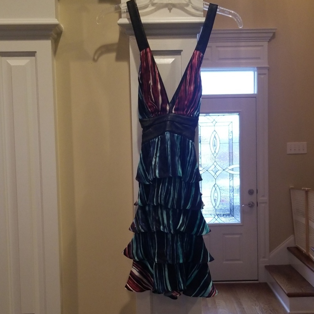Bebe MultiColor Dress Size XXS